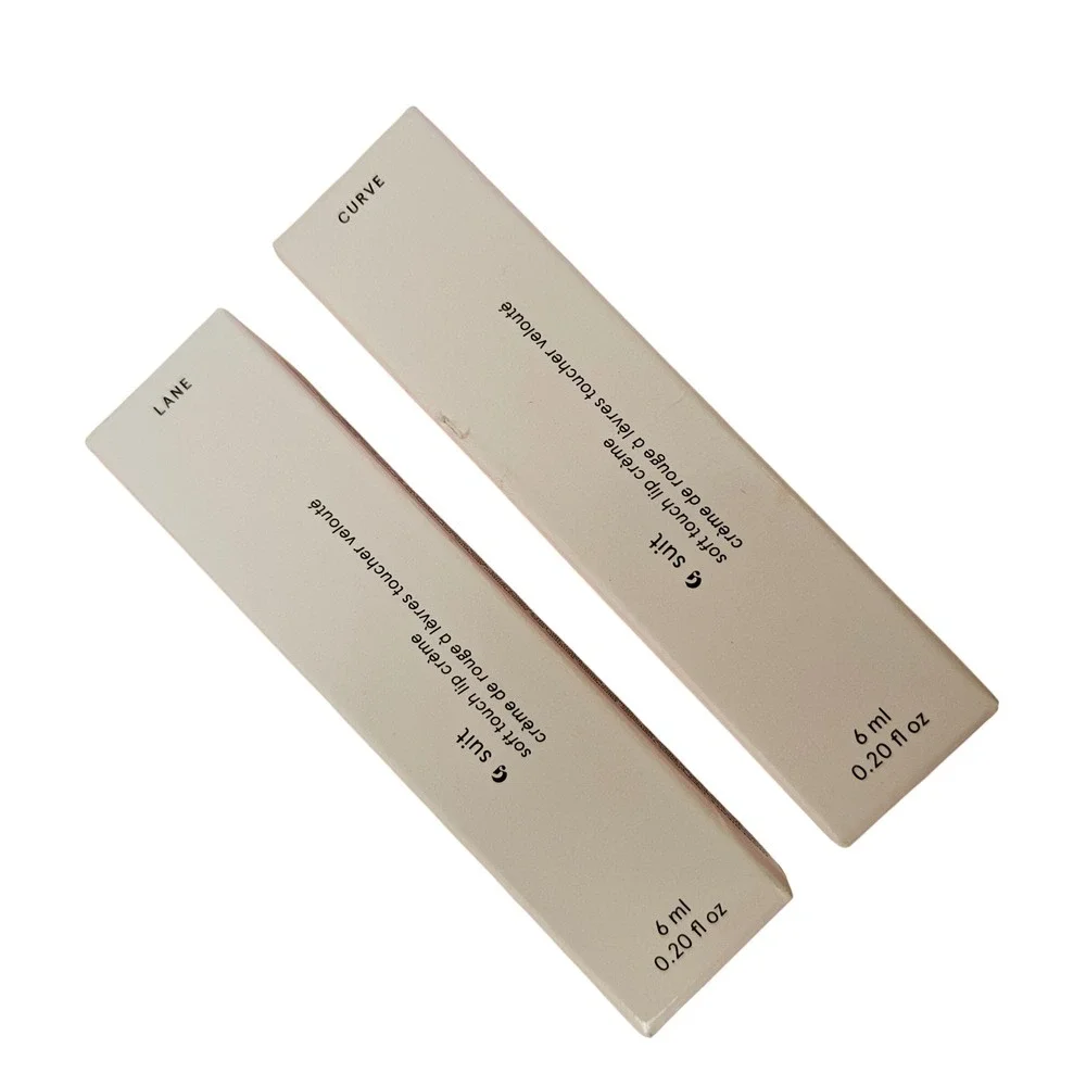 NEW Glossier G Suit Soft Touch Lip Creme Lipstick Gloss‎ LANE & CURVE